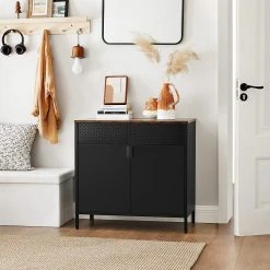 Red Living Kommode Ferris Wheel - Metall - Braun / Schwarz -Schlafzimmer Verkaufe DE 1000353415 220601 021 MOOD DETAILS P000000001000353415 mood