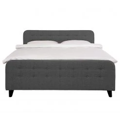 Tom Tailor Boxspringbett Nordic - Webstoff - Stoff TBO: 19 woven grey - 180 x 200cm - H3 -Schlafzimmer Verkaufe DE 1000354143 220527 030 DETAILS P000000001000354143