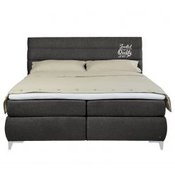 Tom Tailor Boxspringbett Soft Lines Box - Stoff TBO: 9 anthrazite - 180 x 200cm - H3 -Schlafzimmer Verkaufe DE 1000354277 220531 030 DETAILS P000000001000354277