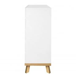 Norrwood Kommode Skön - Weiß / Eiche Dekor -Schlafzimmer Verkaufe DE 1000355301 220603 032 DETAILS P000000001000355301