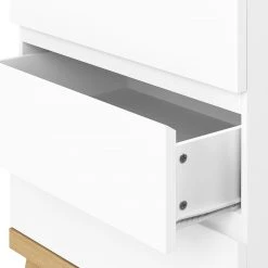 Norrwood Kommode Skön - Weiß / Eiche Dekor -Schlafzimmer Verkaufe DE 1000355301 220603 033 DETAILS P000000001000355301