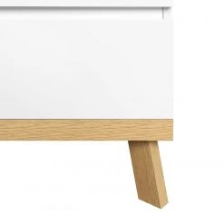 Norrwood Kommode Skön - Weiß / Eiche Dekor -Schlafzimmer Verkaufe DE 1000355301 220603 034 DETAILS P000000001000355301