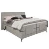 Trendline by ADA Boxspringbett Emalia - Chenille GCP: 49 light grey - 160 x 200cm - H2