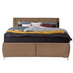 Trendline by ADA Polsterbett Gaby - Microfaser GDU: 4 brown - 160 x 200cm - Doppelmatratze H2/H3 -Schlafzimmer Verkaufe DE 1000359115 220707 031 DETAILS P000000001000359115