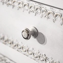 Ridgevalley Kommode Missoula - Mango massiv - Vintage Weiß -Schlafzimmer Verkaufe DE 1000359912 220624 033 DETAILS P000000001000359912