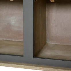 Ridgevalley Kommode Lumby - Mango massiv - Mango Hell / Grau -Schlafzimmer Verkaufe DE 1000359921 220621 050 DETAILS P000000001000359921