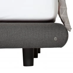 Tom Tailor Boxspringbett Soho Pillow - Webstoff - Stoff TBO: 19 woven grey - 200 x 200cm - H2 - Unifarben -Schlafzimmer Verkaufe DE 1000360028 220705 052 DETAILS P000000001000360028