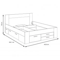 Loftscape Bettanlage Mons -Schlafzimmer Verkaufe DE 1000361828 220824 500 SKETCH DETAILS P000000001000361828 sketch