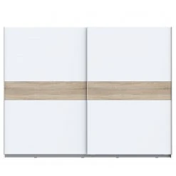 Loftscape Schwebetürenschrank Beveren - Weiß - Breite: 270 cm - Ohne Spiegeltür/-en -Schlafzimmer Verkaufe DE 1000361840 220824 040 DETAILS P000000001000361840