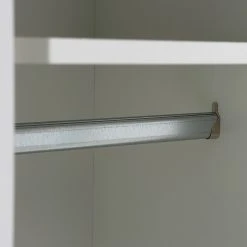 Loftscape Schwebetürenschrank Beveren - Weiß - Breite: 270 cm - Ohne Spiegeltür/-en -Schlafzimmer Verkaufe DE 1000361840 220824 070 DETAILS P000000001000361840