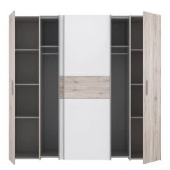 Loftscape Schwebetürenschrank Lucan - Sandeiche Dekor/Weiß -Schlafzimmer Verkaufe DE 1000361843 220824 050 DETAILS P000000001000361843