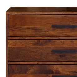 Ars manufacti Kommode Woodson - Akazie massiv / Metall - Akazie Braun -Schlafzimmer Verkaufe DE 1000361884 220624 031 DETAILS P000000001000361884
