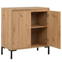 Loftscape Kommode Brochet I - Eiche Dekor / Schwarz -Schlafzimmer Verkaufe DE 1000363057 220704 031 DETAILS P000000001000363057