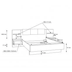 Loftscape Bettanlage Assen -Schlafzimmer Verkaufe DE 1000363087 220825 501 SKETCH DETAILS P000000001000363087 sketch