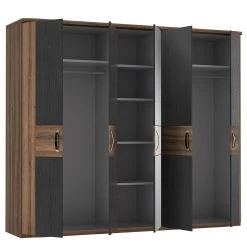 Loftscape Drehtürenschrank Asperen - Schlammeiche Dekor / Schwarzeiche Dekor -Schlafzimmer Verkaufe DE 1000363095 220825 030 DETAILS P000000001000363095