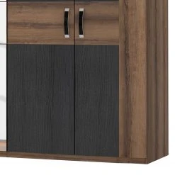 Loftscape Drehtürenschrank Asperen - Schlammeiche Dekor / Schwarzeiche Dekor -Schlafzimmer Verkaufe DE 1000363095 220825 072 DETAILS P000000001000363095