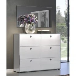 Trendteam Kommode Infinity - Hochglanz Weiß / Matt Weiß -Schlafzimmer Verkaufe DE 1000363608 220802 021 MOOD DETAILS P000000001000363608 mood