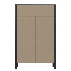 Red Living Kommode Kasala III - Eiche Riviera Dekor / Schwarz -Schlafzimmer Verkaufe DE 1000364907 220722 032 DETAILS P000000001000364907