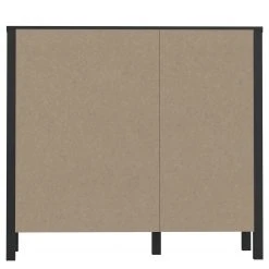 Red Living Kommode Kasala I - Eiche Riviera Dekor / Schwarz -Schlafzimmer Verkaufe DE 1000364913 220722 033 DETAILS P000000001000364913