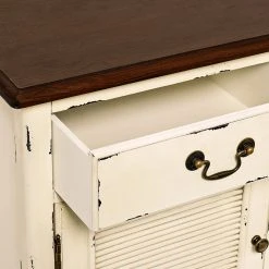 Butlers Nachttisch CABOTT COVE - Esche / Paulownia Creme / Natur -Schlafzimmer Verkaufe DE 1000365700 220728 065 DETAILS P000000001000365700