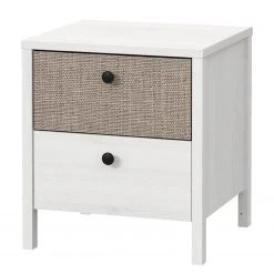 Loftscape Nachtkommode Riecce - Schneeeiche Dekor / Grau