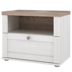 Loftscape Nachtkommde Ilay - Schneeeiche Dekor / Nelson Eiche Dekor