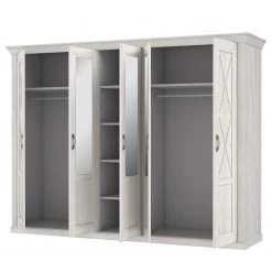 Loftscape Drehtürenschrank Norrberg - Pinie Weiß Dekor -Schlafzimmer Verkaufe DE 1000365824 220909 030 DETAILS P000000001000365824