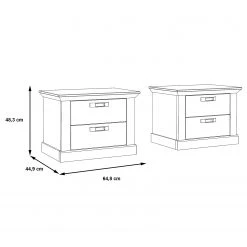 Loftscape Nachtkommode Norrberg - 2er Set -Schlafzimmer Verkaufe DE 1000365825 220909 500 SKETCH DETAILS P000000001000365825 sketch
