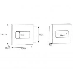 Loftscape Bettgestell Olivee - Hochglanz Weiß /Braun -Schlafzimmer Verkaufe DE 1000365834 220909 501 SKETCH DETAILS P000000001000365834 sketch