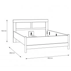Loftscape Bettgestell Riecce - 160 x 200cm -Schlafzimmer Verkaufe DE 1000365848 220909 500 SKETCH DETAILS P000000001000365848 sketch
