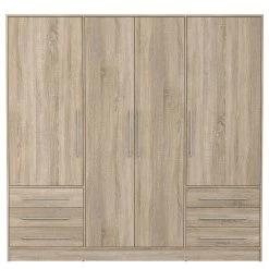 Loftscape Drehtürenschrank Mindelberg II - Eiche Sonoma Dekor -Schlafzimmer Verkaufe DE 1000365861 220909 040 DETAILS P000000001000365861