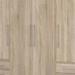 Loftscape Drehtürenschrank Mindelberg II - Eiche Sonoma Dekor -Schlafzimmer Verkaufe DE 1000365861 220909 061 DETAILS P000000001000365861