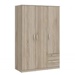 Loftscape Drehtürenschrank Naja I - Eiche Sonoma Dekor - Breite: 123 cm