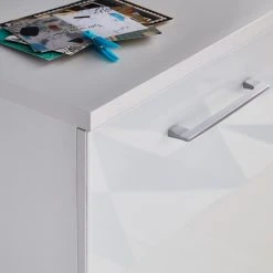 Germania Kommode Campo I - Glas - Weiß -Schlafzimmer Verkaufe DE 1000366027 220809 031 DETAILS P000000001000366027