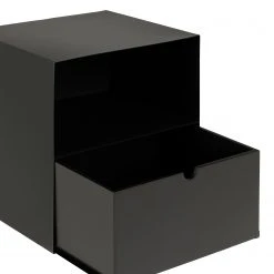 Loftscape Nachtkommode Exmouth - Schwarz -Schlafzimmer Verkaufe DE 1000366558 220920 080 DETAILS P000000001000366558