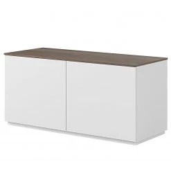 Temahome Kommode Join IV - Weiß / Nussbaum