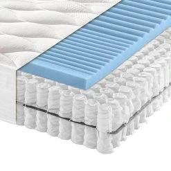 F.a.n. 7-Zonen-Thermo-Gel-Matratze Plus 1000 T+ - Tonnentaschenfederkern - 100 x 200cm - H2 -Schlafzimmer Verkaufe DE 7 zonen thermo gel tonnentaschenfederkernmatratze plus 1000 t 80 x 200cm h2 bis 80 kg 4317056