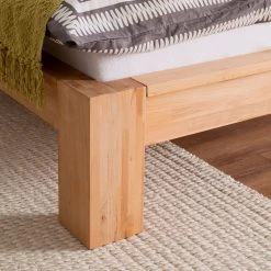 Ars Natura Massivholzbettgestell ParosWood - Buche - 180 x 200cm -Schlafzimmer Verkaufe DE bett arendal massivholz 140 x 200cm kernbuche natur geoelt 4075584