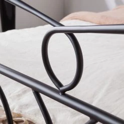 Mooved Bett Capitol City - Schwarz - 180 x 200cm -Schlafzimmer Verkaufe DE bett capitol city metall schwarz liegeflaeche 180 cm x 200 cm 4403028