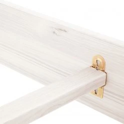 Ridgevalley Bettgestell Nayok - Altweiß -Schlafzimmer Verkaufe DE bettgestell nayok pinie teilmassiv altweiss 3526609