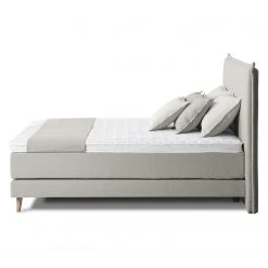 Mørteens Boxspringbett Avellino I - Schlamm - 180 x 200cm -Schlafzimmer Verkaufe DE boxspringbett avellino i webstoff 180 x 200cm schlamm 4938020 1