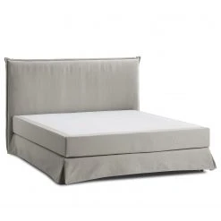 Mørteens Boxspringbett Avellino II - Schlamm - 180 x 200cm -Schlafzimmer Verkaufe DE boxspringbett avellino ii webstoff 160 x 200cm schlamm 4591432
