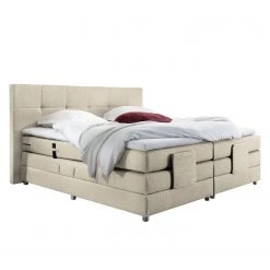 Loftscape Boxspringbett Jamana - Creme