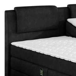Fredriks Boxspringbett Kinowo - 180 x 200cm -Schlafzimmer Verkaufe DE boxspringbett kinowo motorisch verstellbar webstoff schwarz 180 x 200cm 4928288