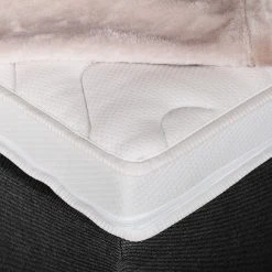 Maison Belfort Boxspringbett La Chatre - Anthrazit - 160 x 200cm -Schlafzimmer Verkaufe DE boxspringbett la chatre webstoff 3659909