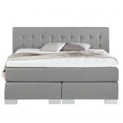 Fredriks Boxspringbett Loimaa - Platin - 160 x 200cm -Schlafzimmer Verkaufe DE boxspringbett loimaa 140 x 200cm platin 4439116