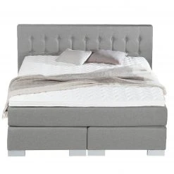 Fredriks Boxspringbett Loimaa - Platin - 160 x 200cm -Schlafzimmer Verkaufe DE boxspringbett loimaa 140 x 200cm platin 4439140