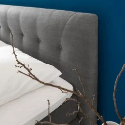 Mørteens Boxspringbett Mälby - Anthrazit - 200 x 200cm -Schlafzimmer Verkaufe DE boxspringbett maelby webstoff 140 x 200cm anthrazit 3784048