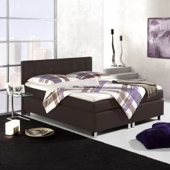Schlafzimmer Verkaufe DE -Schlafzimmer Verkaufe DE boxspringbett melody grau braun inklusive topper 1315304