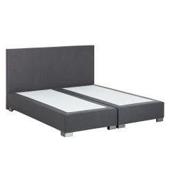 Fredriks Boxspringbett Ramona II - Grau - 180 x 200cm -Schlafzimmer Verkaufe DE boxspringbett ramona ii inklusive topper strukturstoff grau 361607